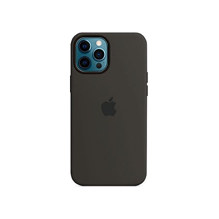 Silicone Case para iPhone 13 Pro Max - Chumbo