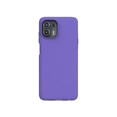 Silicone Case para Moto Edge 20 Fusion - Lilás