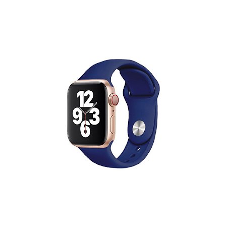 Pulseira de Silicone para Apple Watch - 40mm (Azul Marinho)