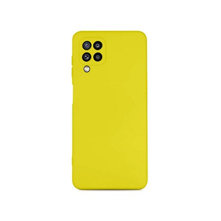 Silicone Case para Galaxy M32 - Amarela