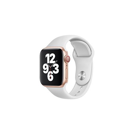 Pulseira de Silicone para Apple Watch - 40mm (Off White)