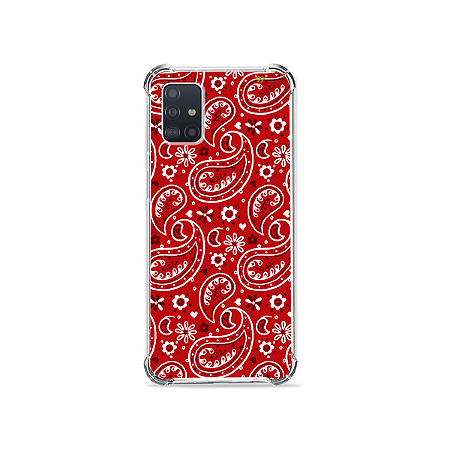 Capa para Galaxy A51 - Cashmere Vermelho