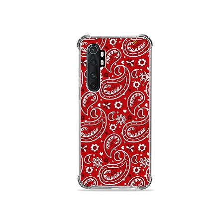 Capa para Mi Note 10 Lite - Cashmere Vermelho