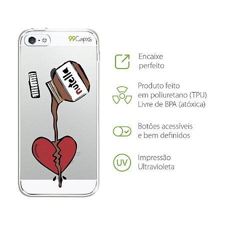 Capa para iPhone 5/5S/SE - Nutella