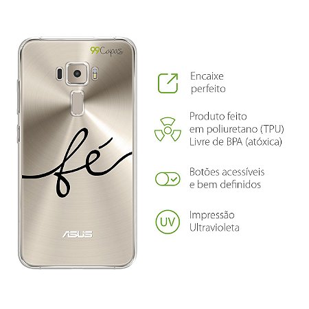 Capa para Zenfone 3 - 5.2 Polegadas - Fé