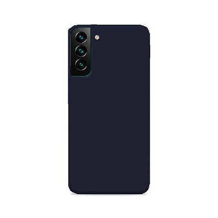 Silicone Case para Galaxy S22 Plus - Azul Marinho
