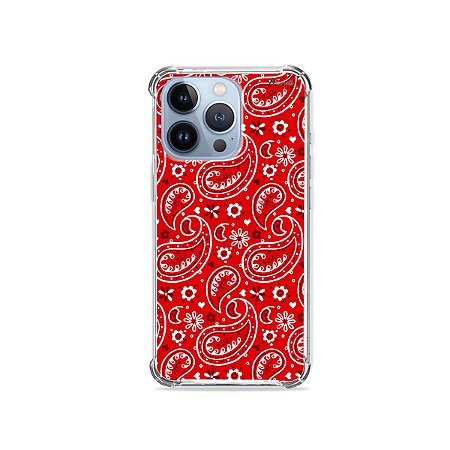 Capa para iPhone - Cashmere Vermelho