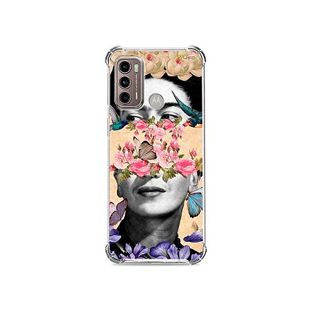 Capa para Motorola - Frida e Flores