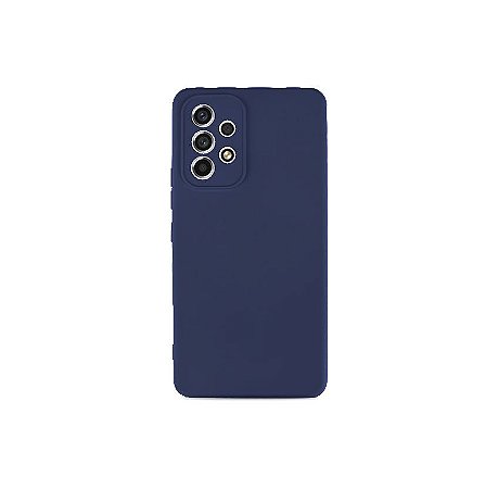 Silicone Case para Galaxy A33 5G - Azul Marinho