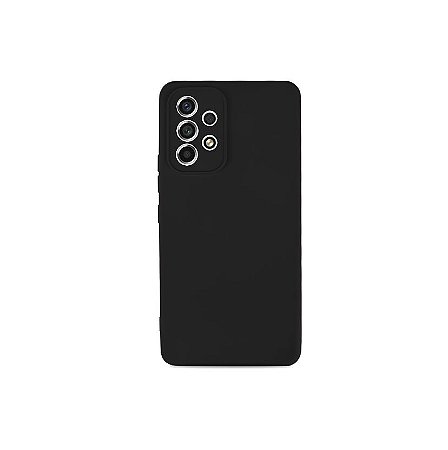 Silicone Case para Galaxy A53 5G - Preta
