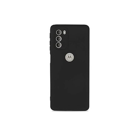 Silicone Case para Moto G51 5G - Preta