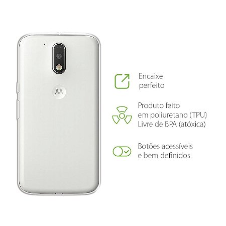 Capa Transparente para Moto G4