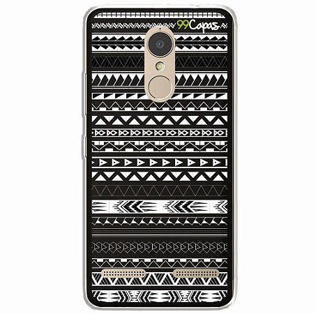 Capa Case Capinha para Lenovo K6 - Maori Preta - 99capas - Capinhas e cases  personalizadas para celular
