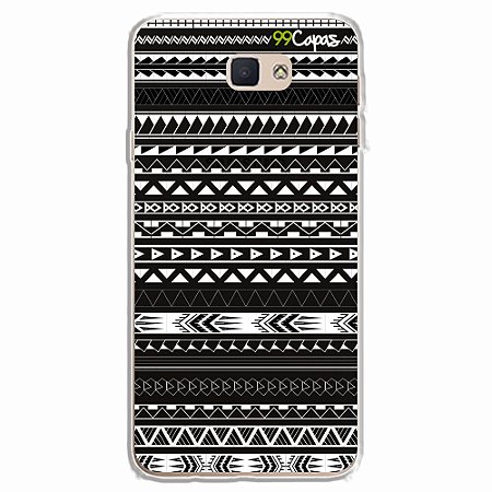 Capa para Galaxy J7 Prime - Maori Preta