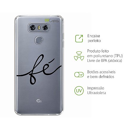 Capa para LG G6 - Fé