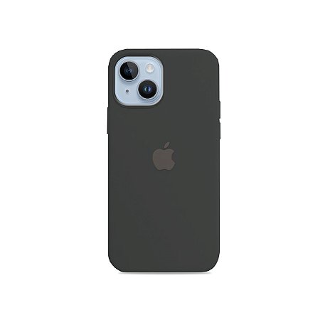 Silicone Case Preta para iPhone 14