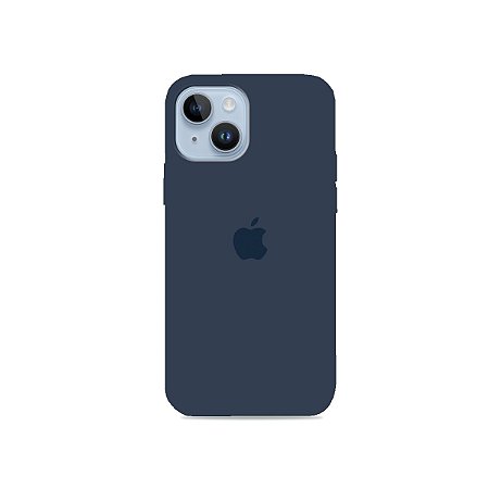 Silicone Case Marinho para iPhone 14