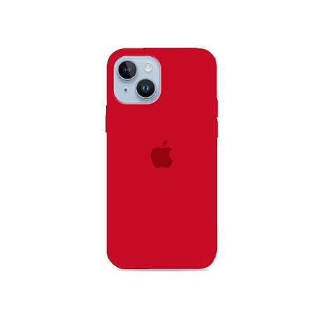 Silicone Case Vermelho para iPhone 14
