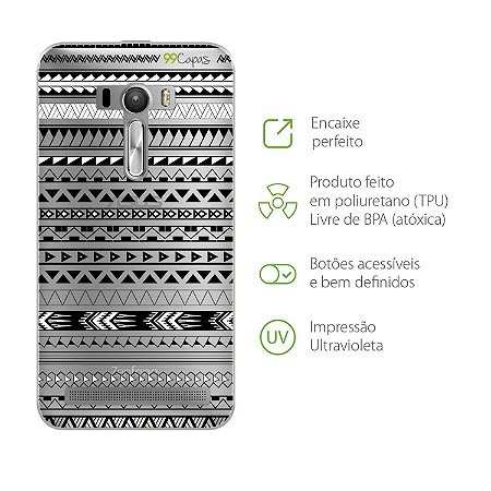 Capa para Asus Zenfone Selfie - Maori Branca