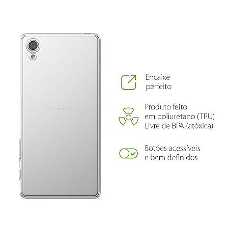 Capa Transparente para Xperia M4