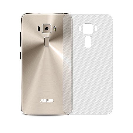 Película Traseira de Fibra de Carbono Transparente para Asus Zenfone 3  Deluxe 5.7" - 99capas - 99capas - Capinhas e cases personalizadas para  celular