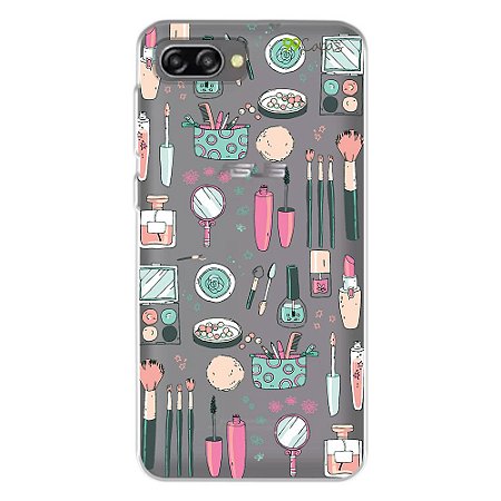 Capa para Zenfone 4 Max - Make Up - 99capas - Capinhas e cases  personalizadas para celular