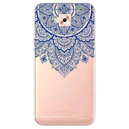 Capa para Zenfone 4 Selfie - Mandala Azul