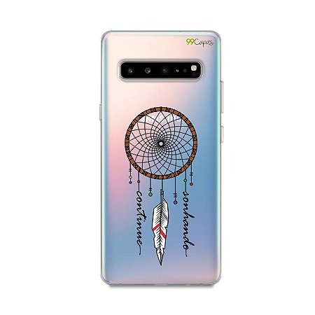 Capa para Galaxy S10 - Continue Sonhando