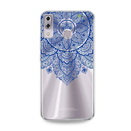 Capa para Asus Zenfone 5 e 5Z - Mandala Azul - 99capas - Capinhas e cases  personalizadas para celular