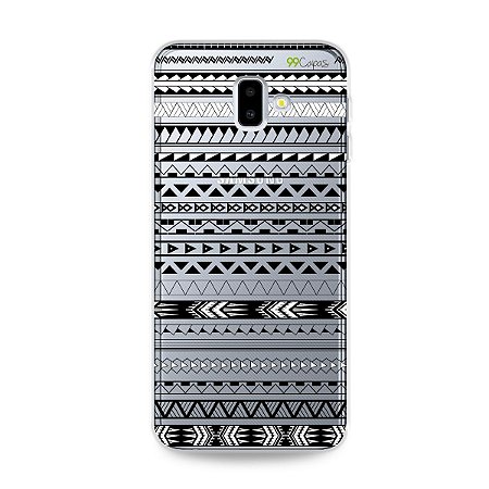 Capa para Galaxy J6 Plus - Maori Branca