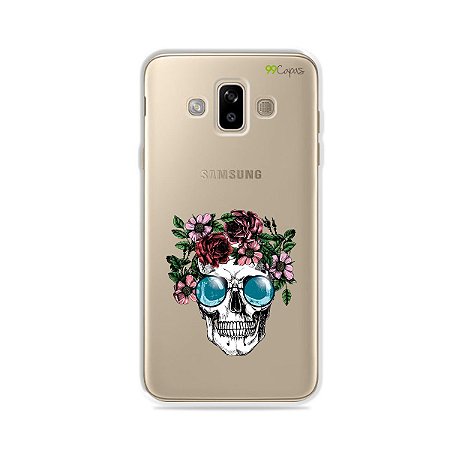 Capa para Galaxy J7 Duo - Caveira