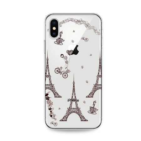 Capa para iPhone X/XS - Paris