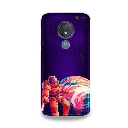 Capa para Moto G7 Power - Selfie Galáctica