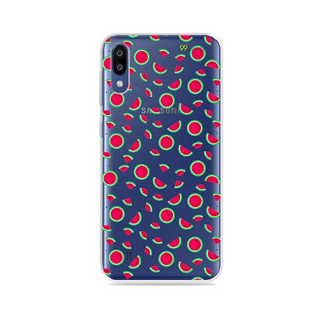 Capa para Galaxy M10 - Mini Melancias