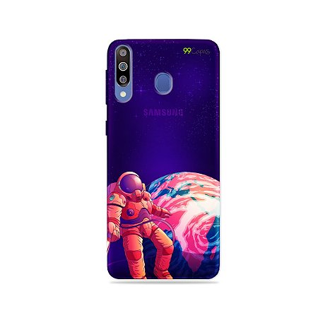 Capa para Galaxy M30 - Selfie Galáctica