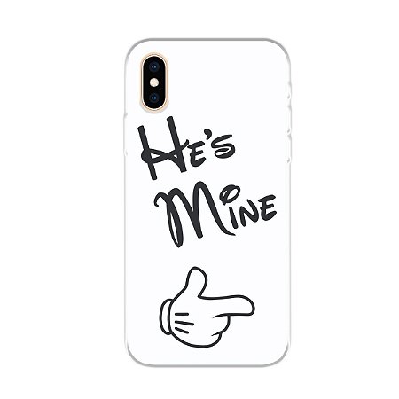 Capa para iPhone X/XS - He's Mine