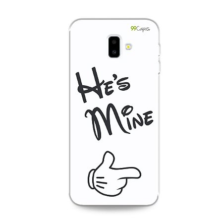 Capa para Galaxy J6 Plus - He's Mine