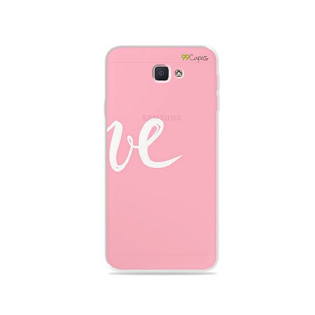 Capa para Galaxy J7 Prime - Love 2