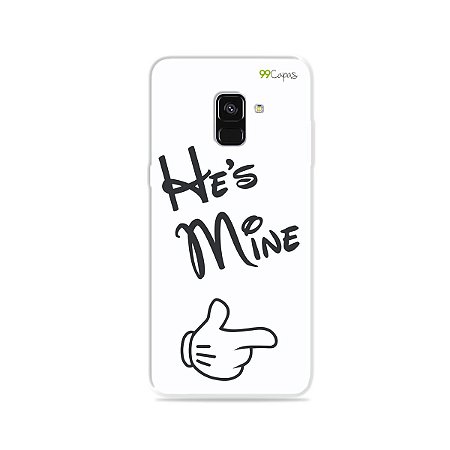 Capa para Galaxy A8 Plus 2018 - He's Mine