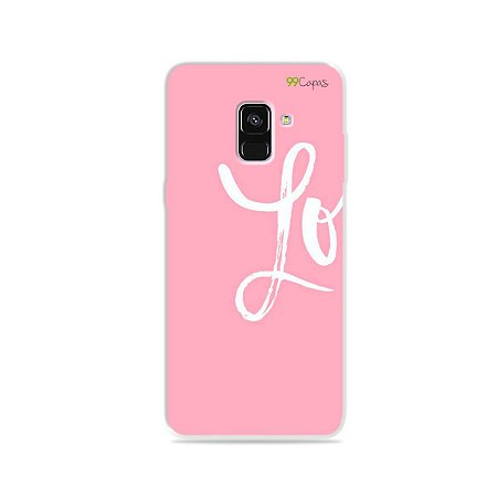 Capa para Galaxy A8 Plus 2018 - Love 1