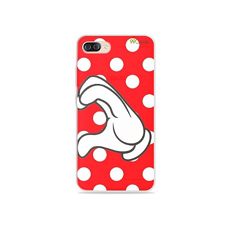 Capa para Zenfone 4 Max - Coração Minnie