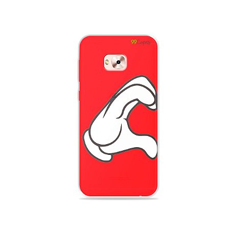 Capa para Zenfone 4 Selfie Pro - Coração Mickey
