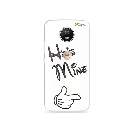 Capa para Moto G5S - He's Mine
