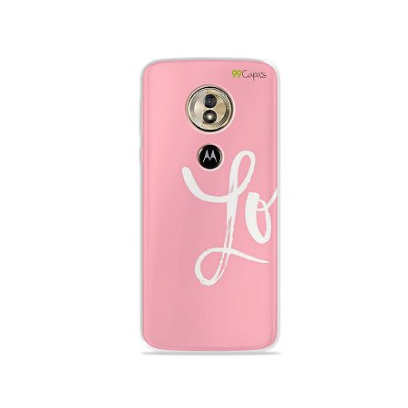 Capa para Moto G6 Play - Love 1