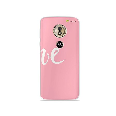Capa para Moto G6 Play - Love 2