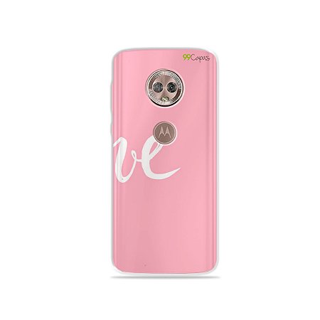 Capa para Moto G6 Plus - Love 2