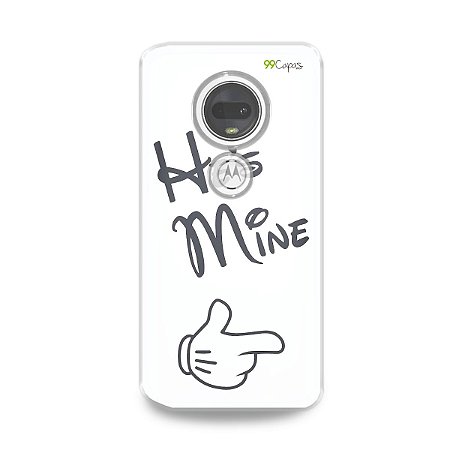 Capa para Moto G7 Plus - He's Mine