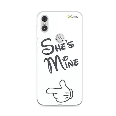 Capa para Moto One - She's Mine