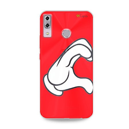 Capa para Asus Zenfone 5 e 5Z - Coração Mickey - 99capas - Capinhas e cases  personalizadas para celular