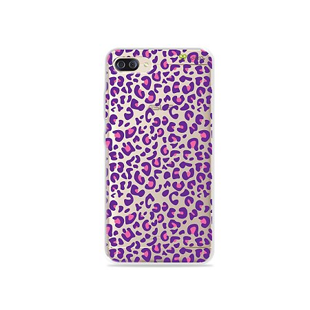 Capa para Zenfone 4 Max - Animal Print Purple